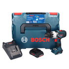 Bosch GSB 18V-150 C 150 Nm Perceuse-visseuse à percussion sans fil professionnelle Biturbo Brushless 18 V + 1x Batterie ProCORE 4,0 Ah + Chargeur + L-Boxx