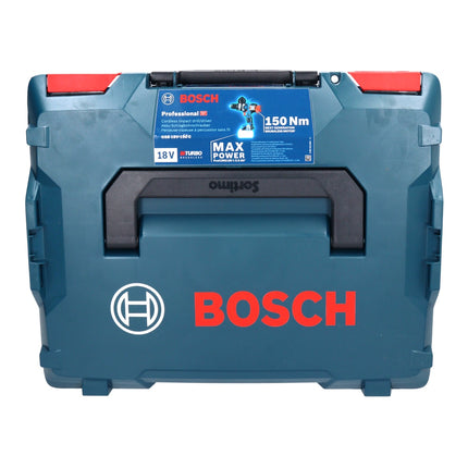Bosch GSB 18V-150 C Professional cordless impact drill 18 V 150 Nm Biturbo Brushless ( 06019J5105 ) + 2x ProCORE rechargeable battery 8.0 Ah + charger + L-Boxx