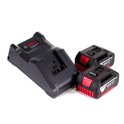 Bosch GWS 18V-7 Professional amoladora angular a batería 18 V 125 mm 22,23 mm sin escobillas + 2x batería 3,0 Ah + cargador + L-Boxx