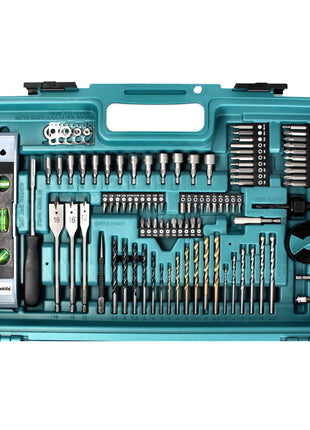 Makita DHP 453 STX5 Akku Schlagbohrschrauber 18 V 42 Nm + 1x Akku 5,0 Ah + Ladegerät + 101 tlg. Zubehör Set + Koffer - Toolbrothers