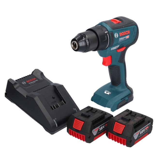 Bosch GSR 18V-55 Professional cordless drill driver 18 V 55 Nm brushless + 2x rechargeable battery 5.0 Ah + charger