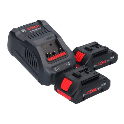 Bosch GBH 18V-28 DC Professional Marteau perforateur sans fil 18 V 3,4 J SDS Plus Brushless + 2x batterie ProCORE 4,0 Ah + chargeur + XL-Boxx