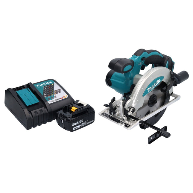 Makita DSS 610 RM1 sierra circular sin cable 18 V 165 mm + 1x batería 4.0 Ah + cargador