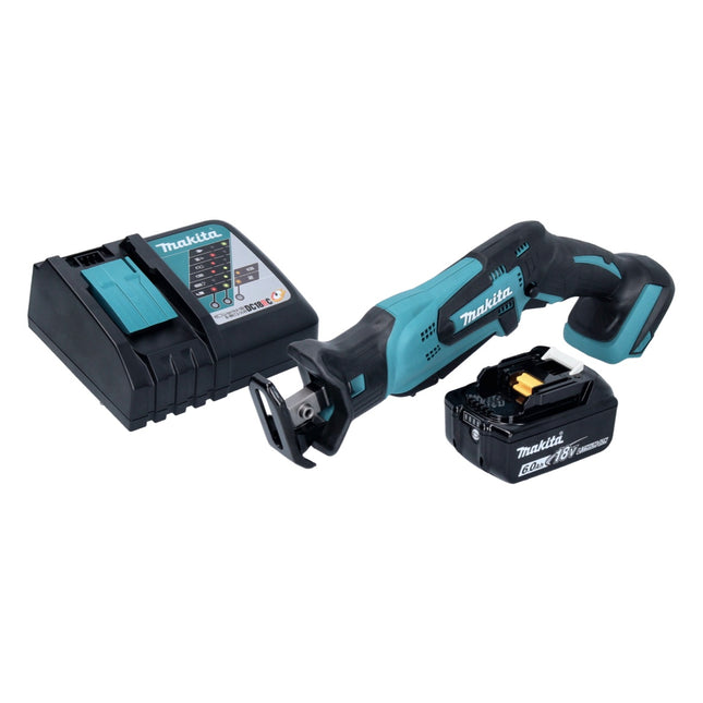 Sierra sable sin cable Makita DJR 185 RG1 18 V + 1x batería recargable 6,0 Ah + cargador