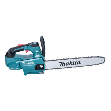 Motosierra a batería Makita DUC 406 PTB 36 V (2x 18 V) 40 cm sin escobillas + 2x batería 5,0 Ah + cargador doble