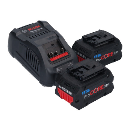 Bosch GNH 18V-64 Cloueur sans fil 18 V 64 mm 1,6 mm + 2x Batteries ProCORE 8,0 Ah + Chargeur + L-Boxx