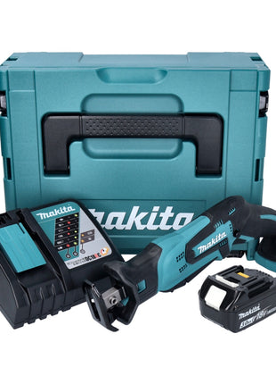 Makita DJR 185 RF1J akumulatorowa pilarka szablasta 18 V + 1x akumulator 3,0 Ah + ładowarka + Makpac