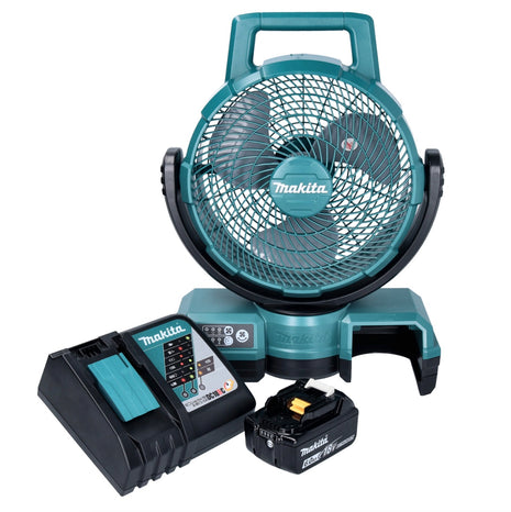 Makita DCF 203 RG1 Ventilateur sans fil 14,4 V - 18 V + 1x Batterie 6,0 Ah + Chargeur