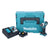 Makita DTW 181 RA1J Atornillador de impacto inalámbrico 18 V 210 Nm 1/2" sin escobillas + 1x batería 2,0 Ah + cargador + Makpac