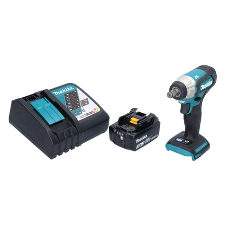 Makita DTW 181 RF Atornillador de impacto inalámbrico 18 V 210 Nm 1/2" sin escobillas + 2x baterías 3,0 Ah + cargador