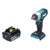 Makita DTW 181 M1 cordless impact wrench 18 V 210 Nm 1/2" brushless + 1x rechargeable battery 4.0 Ah - without charger