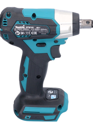 Makita DTW 181 RT1 cordless impact wrench 18 V 210 Nm 1/2" brushless + 1x rechargeable battery 5.0 Ah + charger