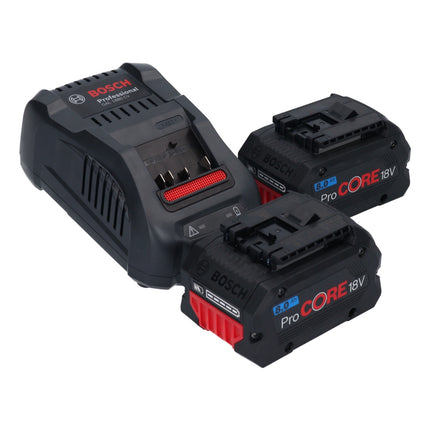 Bosch GDS 18V-300 atornillador de impacto inalámbrico 18 V 300 Nm 1/2" sin escobillas + 2x batería ProCORE 8,0 Ah + cargador + L-Boxx