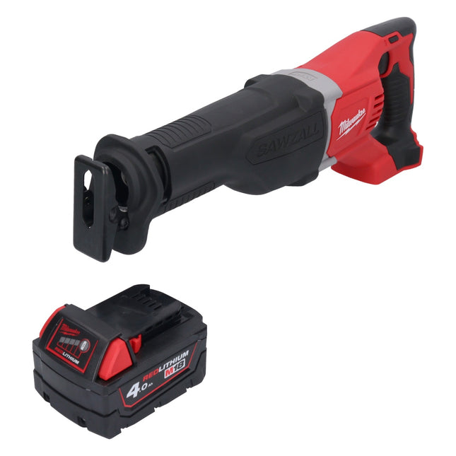 Milwaukee M18 BSX-401 sega alternativa a batteria 18 V + 1x batteria 4,0 Ah - senza caricabatterie
