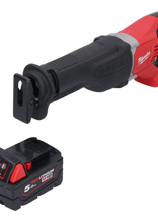 Milwaukee M18 BSX-501 Cordless Sabre Saw 18V + 1x Battery 5.0 Ah - without charger