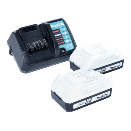 Makita DF488DWE10 Cordless Combi Drill 42 Nm 18V G-Series + 2x Batteries 1.5 Ah + Charger + Bit Drill Set (101 pcs.)+ Case