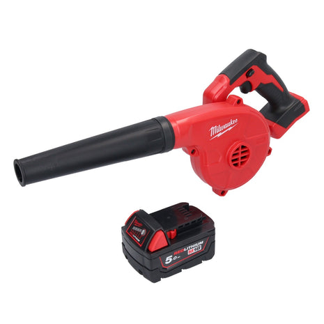 Milwaukee M18 BBL-501 akumulatorowa dmuchawa 18 V + 1x akumulator 5,0 Ah - bez ładowarki