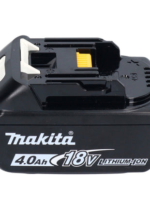 Makita DGA 521 M1X1J Akumulatorowa szlifierka kątowa 18 V 125 mm X-LOCK Bezszczotkowa + 1x akumulator 4,0 Ah + Makpac - bez ładowarki