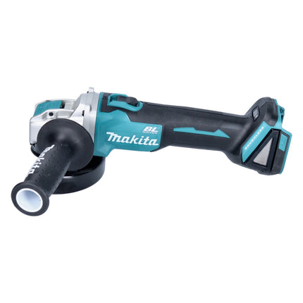 Makita DGA 521 RMX1J Cordless angle grinder 18 V 125 mm X-LOCK Brushless + 2x battery 4.0 Ah + charger + Makpac