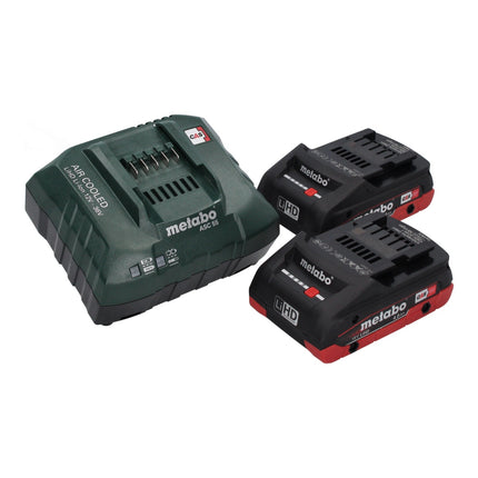 Taladro atornillador a batería Metabo BS 18 LT BL 18 V 75 Nm sin escobillas (602325800) + 2x batería 4,0 Ah + cargador + metaBOX