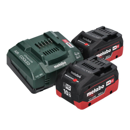 Metabo KH 18 LTX BL 24 Q cordless combihammer 18 V 2.2 J + 2x rechargeable battery 10.0 Ah + charger + metaBOX
