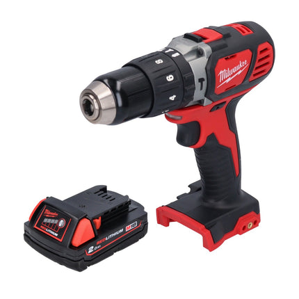 Taladro percutor inalámbrico Milwaukee M18 BPD 18 V 60 Nm + 1x batería 2,0 Ah - sin cargador