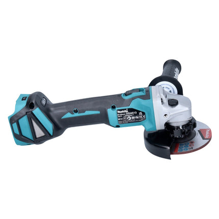 Makita DGA 513 RF1 cordless angle grinder 18 V 125 mm brushless + 1x rechargeable battery 3.0 Ah + charger