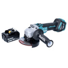 Makita DGA 513 M1 Meuleuse d'angle sans fil 18 V 125 mm Brushless + 1x batterie 4,0 Ah - sans chargeur