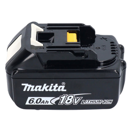 Amoladora angular sin cable Makita DGA 513 G1 18 V 125 mm sin escobillas + 1x batería recargable 6,0 Ah - sin cargador