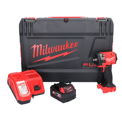 Milwaukee M18 FIW2F38-501X Clé à choc sans fil 18 V 339 Nm 3/8 " Brushless + 1x batterie 5,0 Ah + chargeur + HD Box