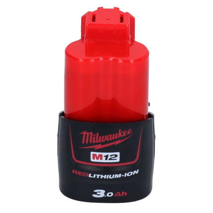 Milwaukee M12 GG-301 cordless grease gun 12 V 562 bar + 1x rechargeable battery 3.0 Ah - without charger