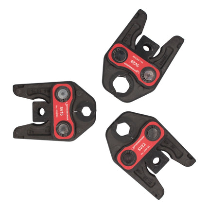 Juego de mordazas Rothenberger estándar SV15-22-28 mm + Rocase (1000002068)