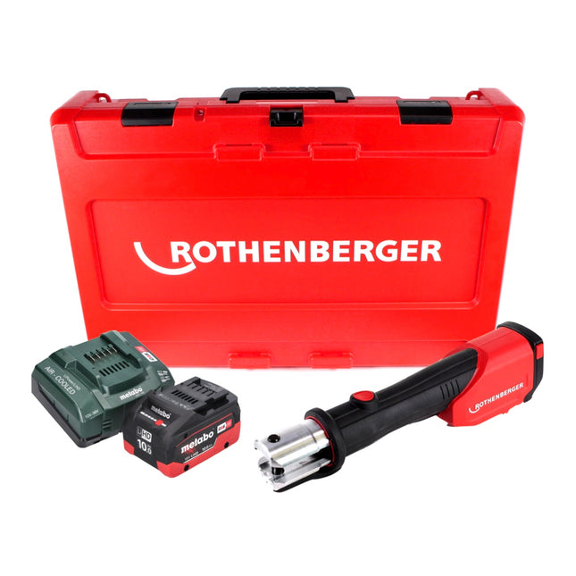 Crimpatrice a batteria Rothenberger ROMAX 4000 CAS 18 V 34 kN + 1x batteria 10 Ah + caricatore + custodia