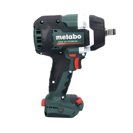Metabo SSW 18 LTX 800 BL Avvitatore a percussione a batteria 18 V 800 Nm 1/2" ( 602403840 ) Brushless + metaBOX - senza batteria, senza caricabatteria