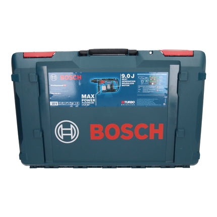 Bosch GBH 18V-40 C Professional Cordless Rotary Hammer 9.0 J 18V - SDS max - BITURBO Brushless + 1x ProCORE Battery 8.0 Ah + Charger + XL-BOXX Case