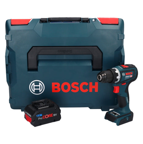 Bosch GSR 18V-90 C Professional Cordless Drill Driver 64 Nm 18V Brushless + 1x ProCORE Battery 8.0 Ah + L-Boxx Case - without charger