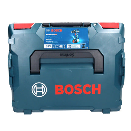 Bosch GSB 18V-90 C Trapano a percussione professionale a batteria 18 V 64 Nm senza spazzole + 1x batteria ricaricabile ProCORE 8,0 Ah + caricabatterie + L-Boxx