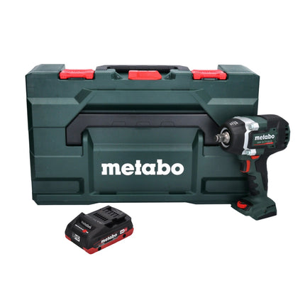 Metabo SSW 18 LTX 800 BL cordless impact wrench 18 V 800 Nm 1/2" brushless + 1x rechargeable battery 4.0 Ah + metaBOX - without charger