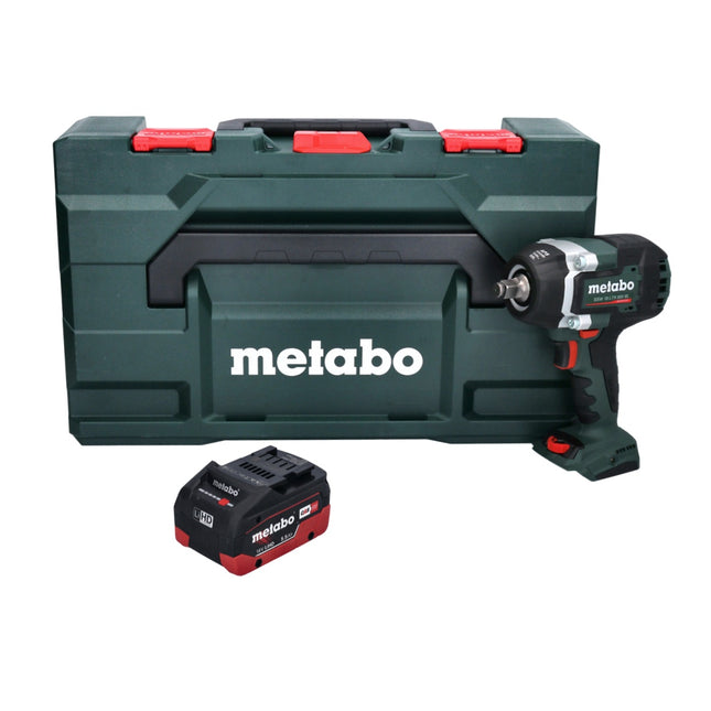 Avvitatore a impatto a batteria Metabo SSW 18 LTX 800 BL 18 V 800 Nm 1/2" Brushless + 1x batteria 5,5 Ah + metaBOX - senza caricabatteria