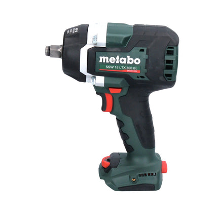 Metabo SSW 18 LTX 800 BL cordless impact wrench 18 V 800 Nm 1/2" brushless + 1x rechargeable battery 5.5 Ah + charger + metaBOX