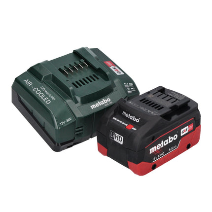 Metabo SSW 18 LTX 800 BL cordless impact wrench 18 V 800 Nm 1/2" brushless + 1x rechargeable battery 5.5 Ah + charger + metaBOX