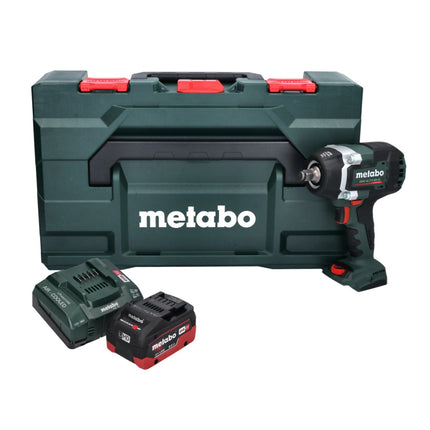 Avvitatore a impatto a batteria Metabo SSW 18 LTX 800 BL 18 V 800 Nm 1/2" Brushless + 1x batteria 8,0 Ah + caricabatteria + metaBOX
