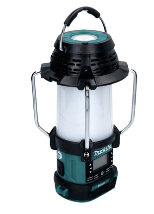 Makita DMR 056 RA Akku Radio 18 V FM DAB+ mit Laterne 360° Taschenlampe IP65 + 2x Akku 2,0 Ah + Ladegerät