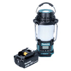 Makita DMR 056 M1 Akku Radio 18 V FM DAB+ mit Laterne 360° Taschenlampe IP65 + 1x Akku 4,0 Ah - ohne Ladegerät - Toolbrothers