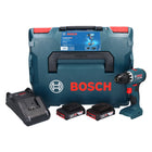 Bosch GSR 18V-45 cordless drill driver 18 V 45 Nm brushless + 2x rechargeable battery 2.0 Ah + charger + L-Boxx