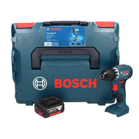 Bosch GSR 18V-45 Akku Bohrschrauber 18 V 45 Nm Brushless + 1x Akku 5,0 Ah + L-Boxx - ohne Ladegerät