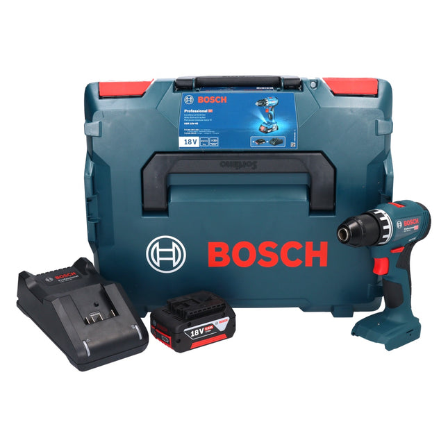 Bosch GSR 18V-45 Perceuse-visseuse sans fil 18 V 45 Nm Brushless + 1x batterie 5,0 Ah + chargeur + L-Boxx