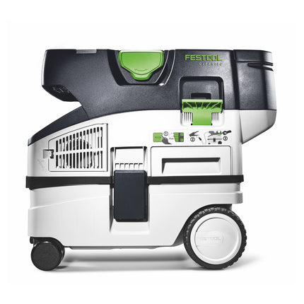 Festool CTLC MINI I-Basic Akku Absaugmobil 36 V ( 2x 18 V ) Staubkl. L + 4x Akku 4,0 Ah + Ladegerät + Systainer - Toolbrothers