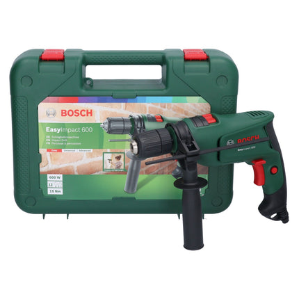 Bosch EasyImpact 600 Impact Drill 600W 15Nm + Case (0603133020)