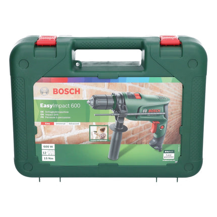 Bosch EasyImpact 600 Impact Drill 600W 15Nm + Case (0603133020)